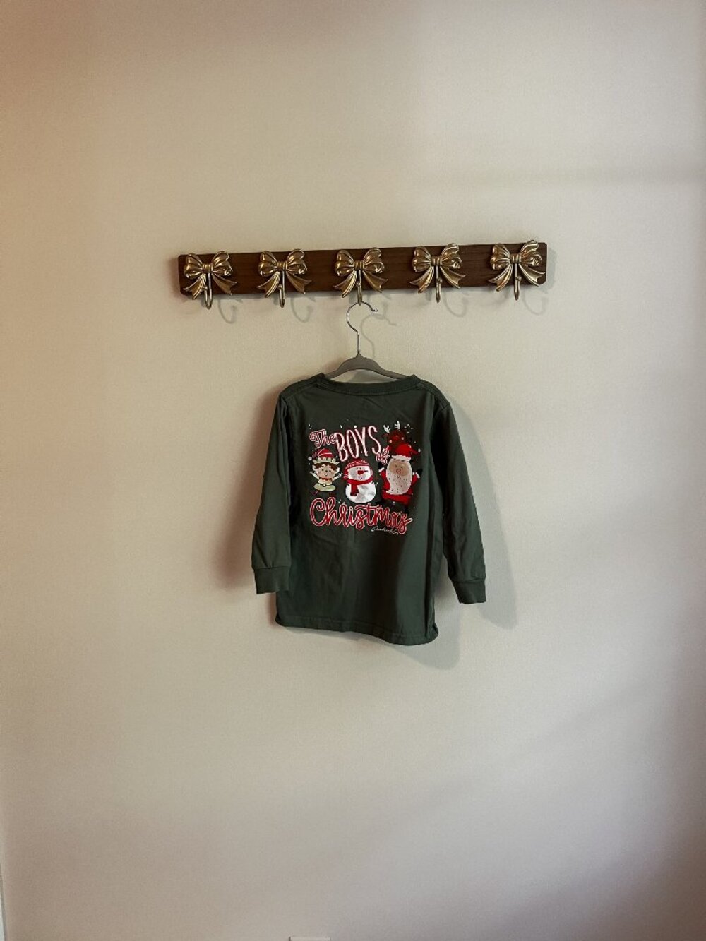 Cardin McCoy Boys XS Christmas Long Sleeve Shirt